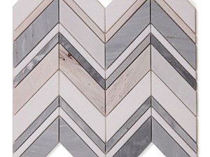 Chevron Ravenna Blue 11.75 x 12.25